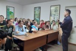 04 октября в общежитии была организована встреча студентов с инспектором ПДН.